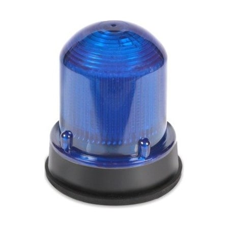 Warning Light, Red, Steady, LED, 120V AC, Surface Mount, 1/2 in FNPT, 3/4 in MNPT