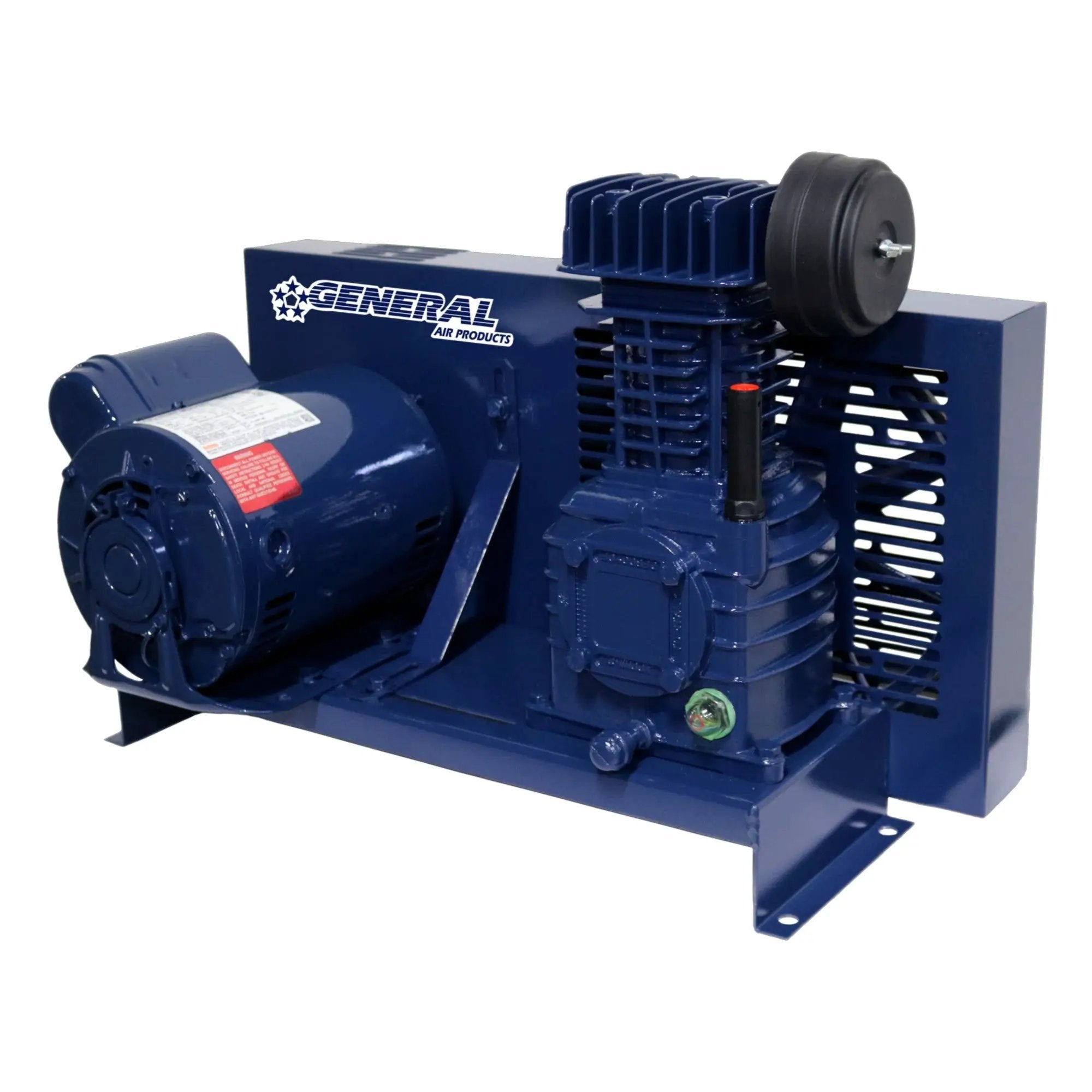 3 HP Base 1 Phase 1600 Gallon Fire Suppression Air Compressor