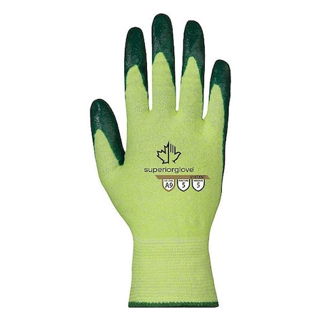 Knit Gloves, Nitrile, Palm, 5 Abrasion Level, 1 PR