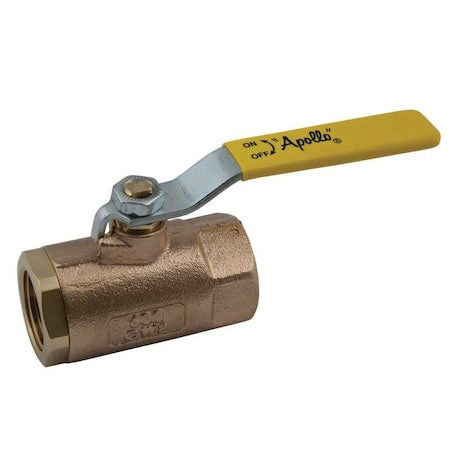 1/2" FNPT Bronze Ball Valve Inline