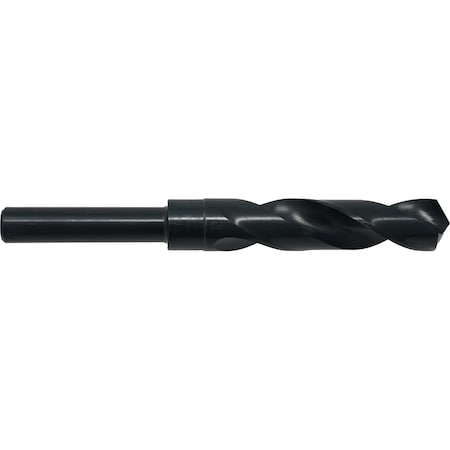 118 Degree Silver & Deming Dril with 1/2 Reduced Shank Chicago-Latrobe 190 Steam Oxide HSS RHS/RHC 1-15/32