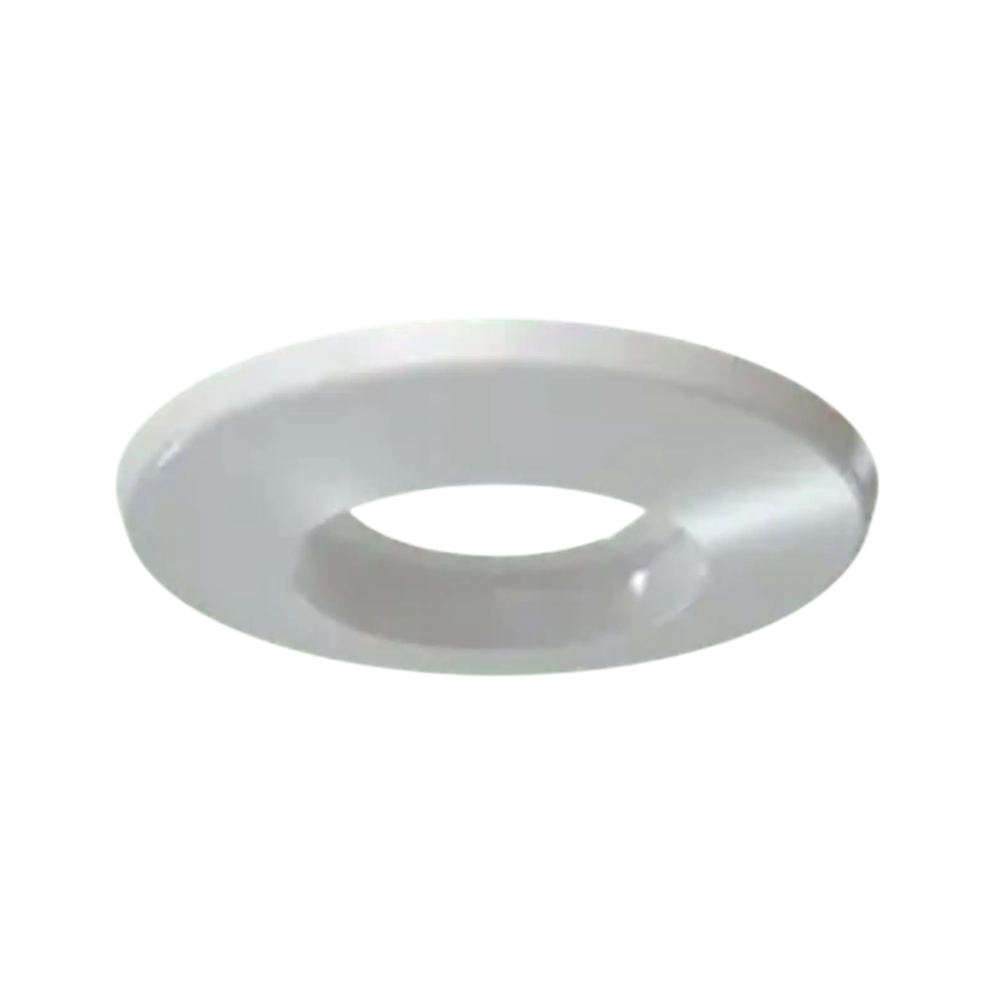 3" Flush Sprinkler Escutcheon White for Fire Safety