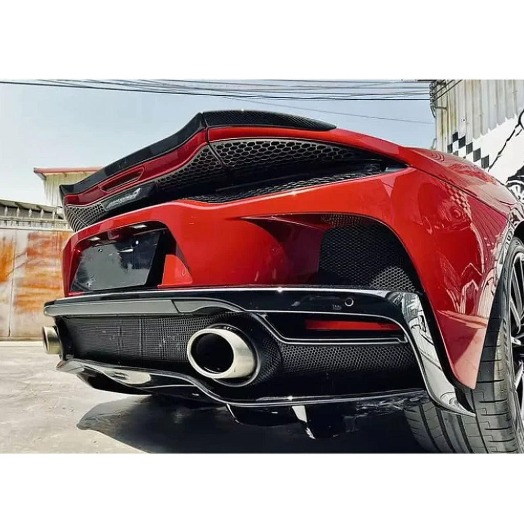 N Style Dry Carbon Fiber Rear Spoiler Wing for McLaren GT