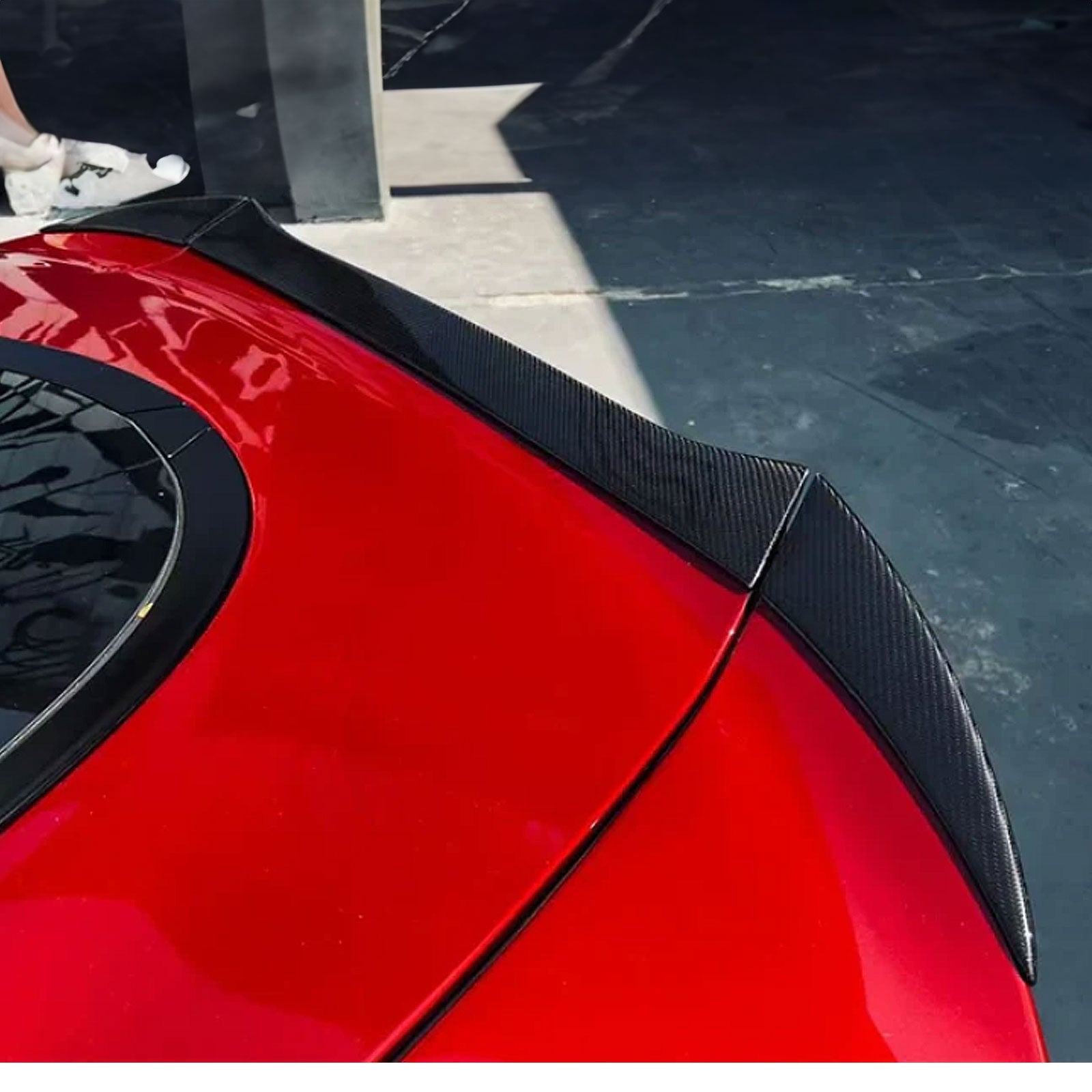 N Style Dry Carbon Fiber Rear Spoiler Wing for McLaren GT