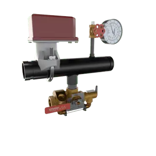 4" Floor Ep 7-16 Test and Drain 175 Pressure Reducing Valve