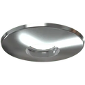 4" Flush Sprinkler Escutcheon Polished Chrome Finish