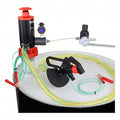 Air Drum Pump, 4.5 gpm, 10 psi, 1:1