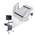 Yescom NexusX Mobile Computer Cart CPU Stand with Side Support