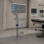 Yescom NexusX Mobile Computer Cart Printer Shelf