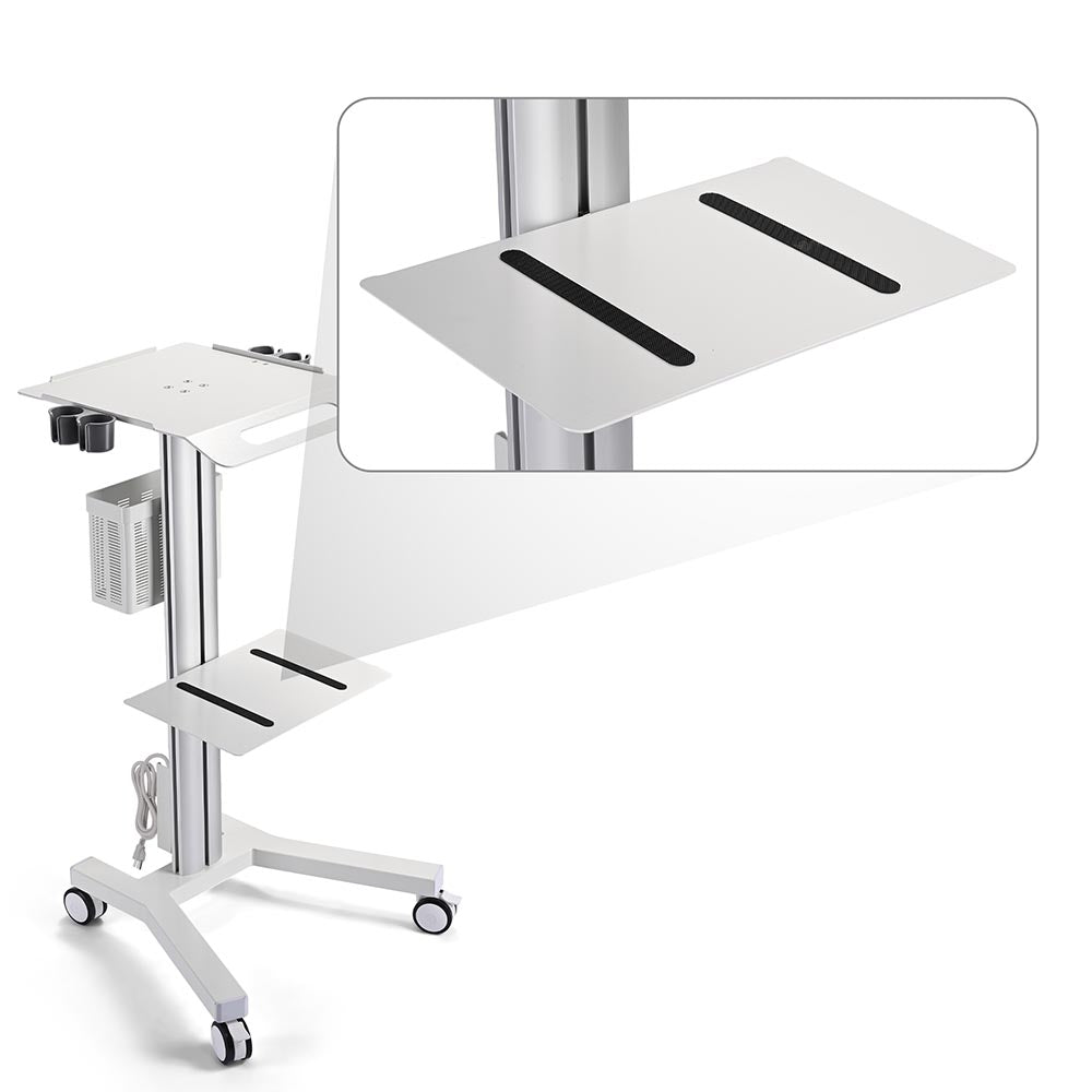 Yescom NexusX Mobile Computer Cart Printer Shelf