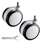 Yescom NexusX Mobile Computer Cart Swivel Caster Wheels 2Pcs