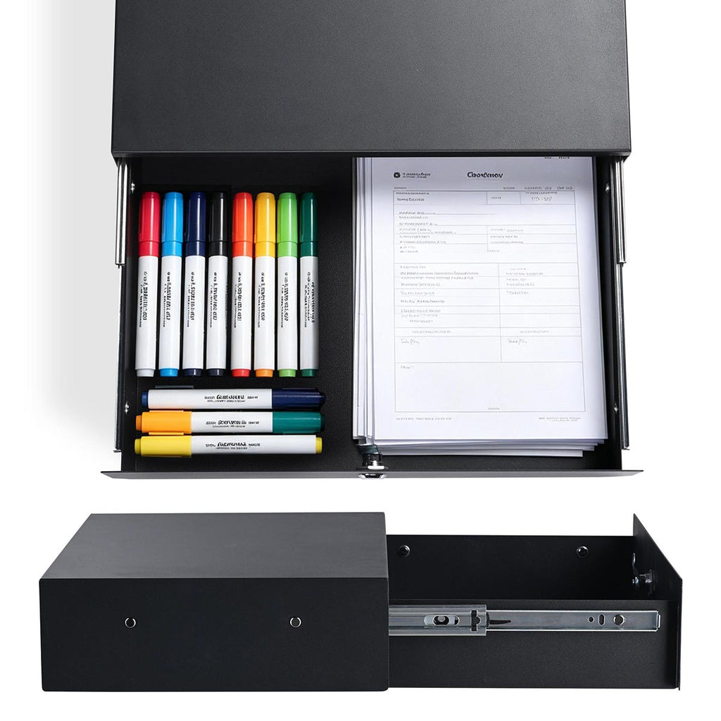 Yescom NexusX Mobile Computer Cart Drawer Locking Metal Drawer