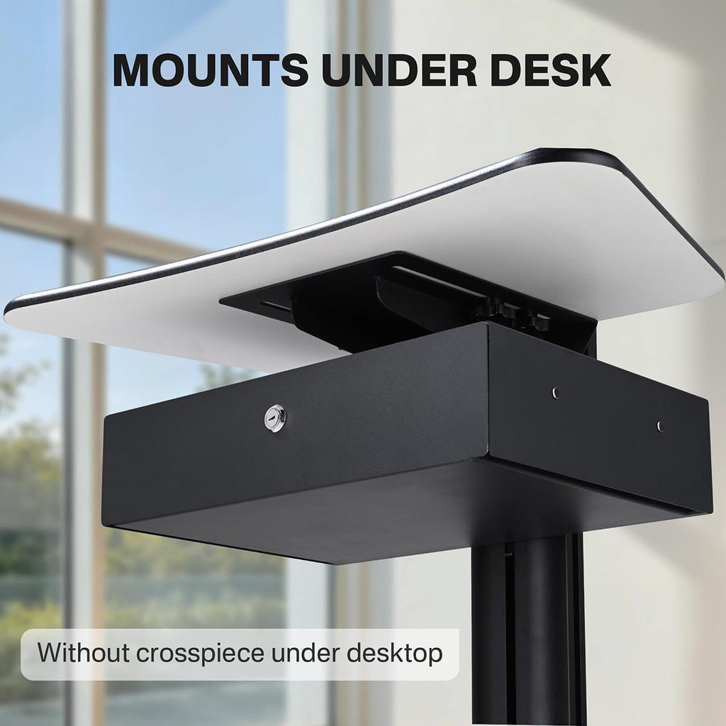 Yescom NexusX Mobile Computer Cart Drawer Locking Metal Drawer