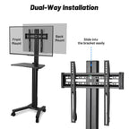 Yescom NexusX Mobile TV Stand with Mount for 32-65in Monitors Office Classroom