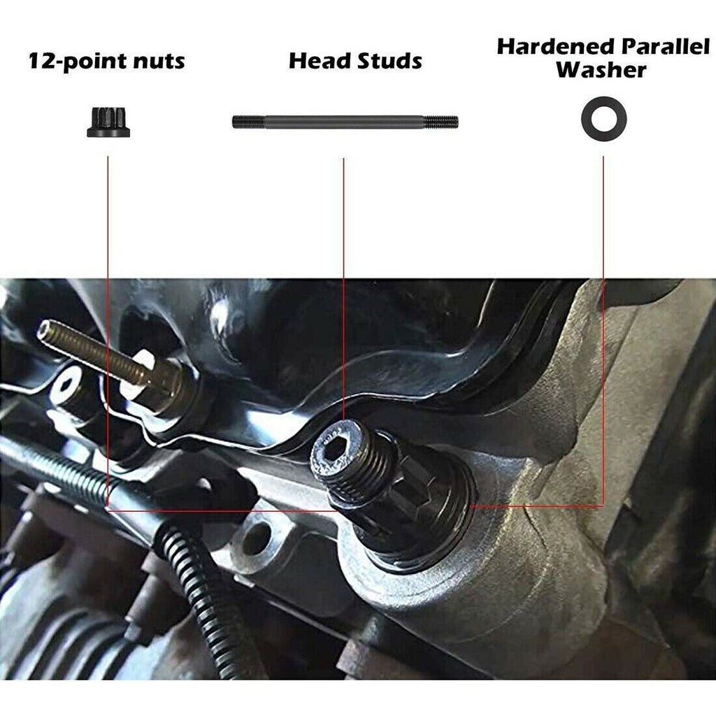2003-2010 Ford Powerstroke Diesel 6.0L F250 F350 Cylinder Head Studs VT365 250-4202