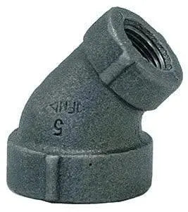 45 Degree Reducing Elbow Cast Iron Pipe Fitting