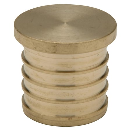 Plug, Brass, Barbed 1 1/4 in