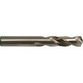 Screw Machine Drill Bit, 13/32 in Size, 135  Degrees Point Angle, Cobalt, Straw/Bronze Finish