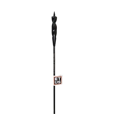 Cable Installer Bit,3/8in,Carbon Steel