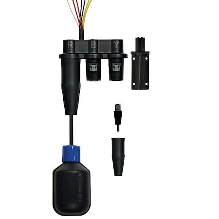 FloatSwitch,10ft,Polypropylene,125VAC