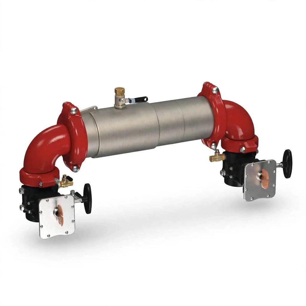 4" Double Check Assembly with OSY Valve by Ames
