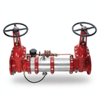 4" Reduced Pressure Backflow Preventer Valve by Ames Backflows Residential Assembly with OSY Valve