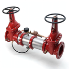 4" Reduced Pressure Backflow Preventer Valve by Ames Backflows Residential Assembly with OSY Valve