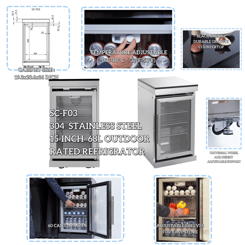 104" 4-Burner 72,000 BTU Silver Outdoor Kitchen Island Grill  with Storage Cabinets & Drawers