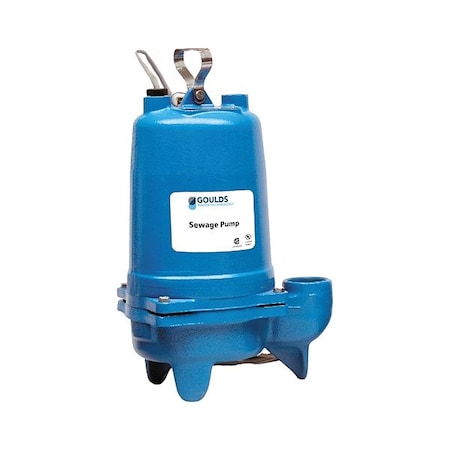 SewageEjectorPump,20ft,0.75hp,230VAC