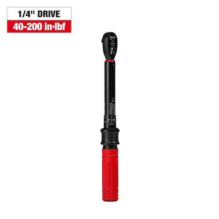 1/4" Drive Click Torque Wrench