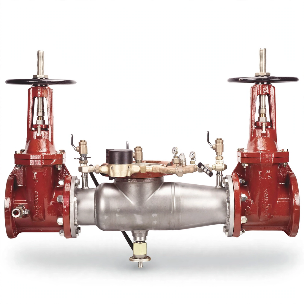 4" Reduced Pressure Detector Assembly Z PAT by Ames Backflows Valve