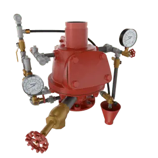 4" Pre-Trimmed Domestic Model F2 GG Fire Sprinkler System