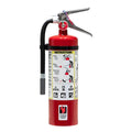 5 lb ABC 3A40BC Chrome Fire Extinguisher With Whistle Valve