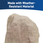 Sandstone Rock Valve Box Cover 53017