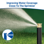 15 ft. Brass Full Pattern Spray Sprinkler Nozzle 53247
