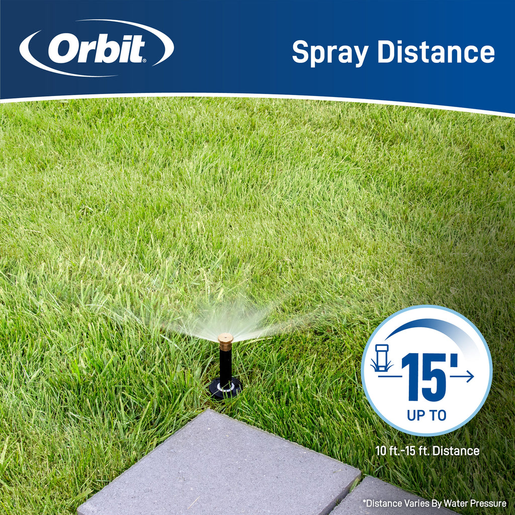 15' Brass Nozzle Adjustable Pattern 53574W