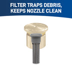 15' Brass Nozzle Adjustable Pattern 53574W