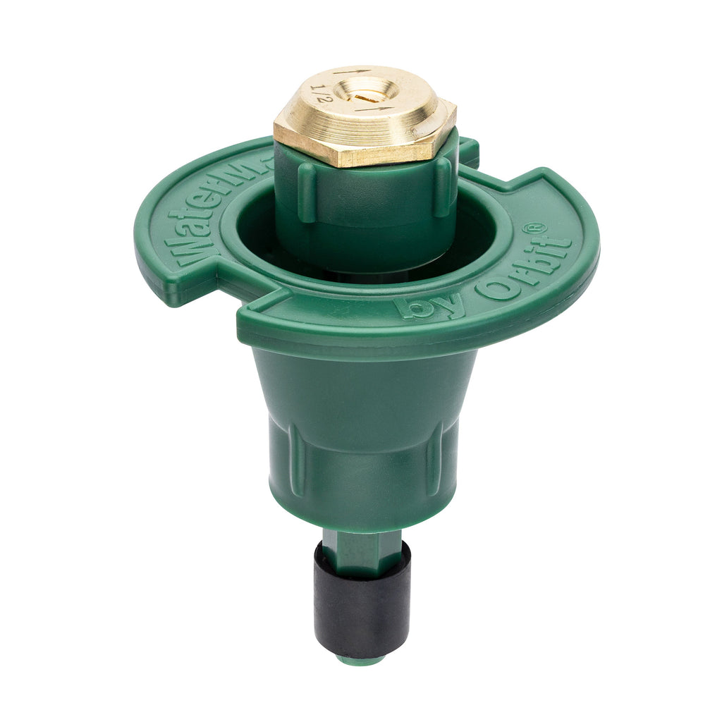 Plastic Pop-Up Flush Head w/Brass Half Pattern Nozzle 54028
