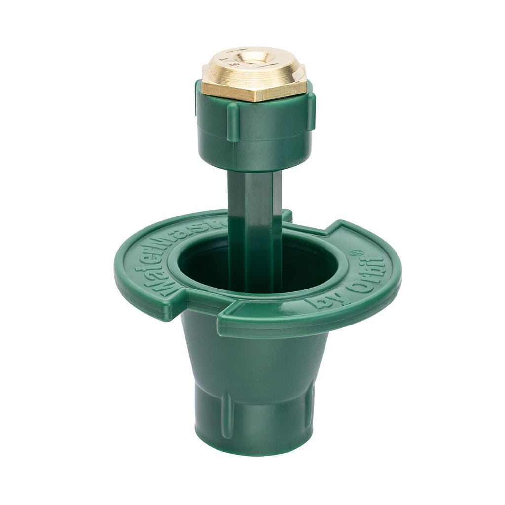 Plastic Pop-Up Flush Head w/Brass Half Pattern Nozzle 54028