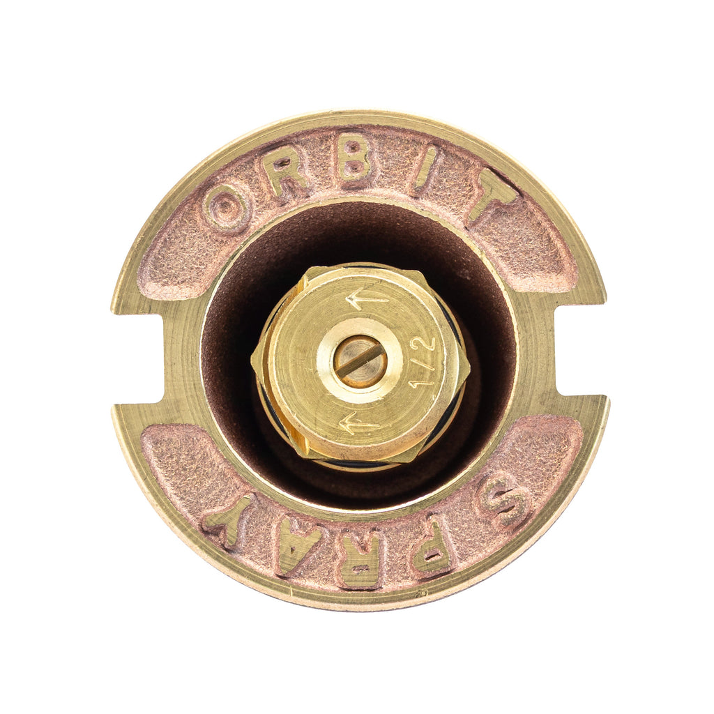 Brass Pop-Up w/Half Pattern Nozzle 54071