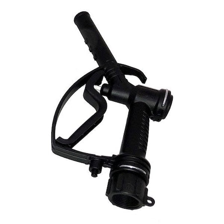 DrumPumpNozzle,Black,Straight5inPPSpout