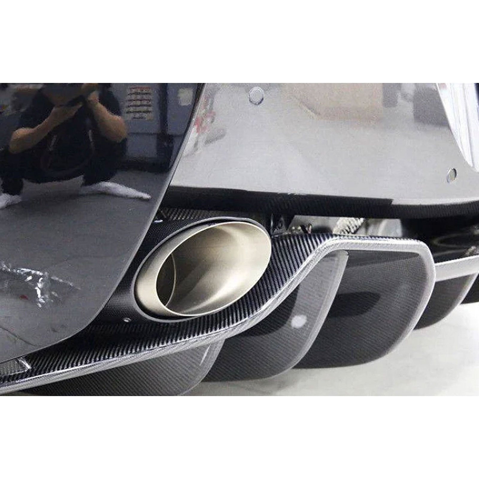 Dry Carbon Fiber Rear Diffuser for McLaren 540C 570S 570GT
