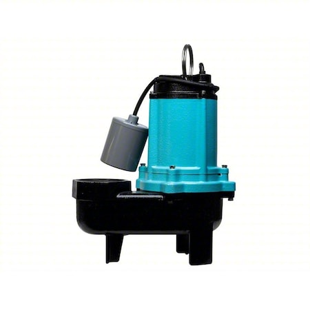 SewageEjectorPump,20ft,0.5hp,208to230VAC
