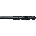 1-5/32 HSS 118 Degree Silver & Deming Drill 1/2 Reduced 3-Flatted Shank Cle-Line 1892 Steam Oxide