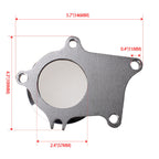 5 Bolt to 3" V-Band Flange Turbo Adaptor Stainless Steel Adapter For T3/T4 Turbo