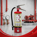 5 lb 10BC Fire Extinguisher With Vehicle Bracket