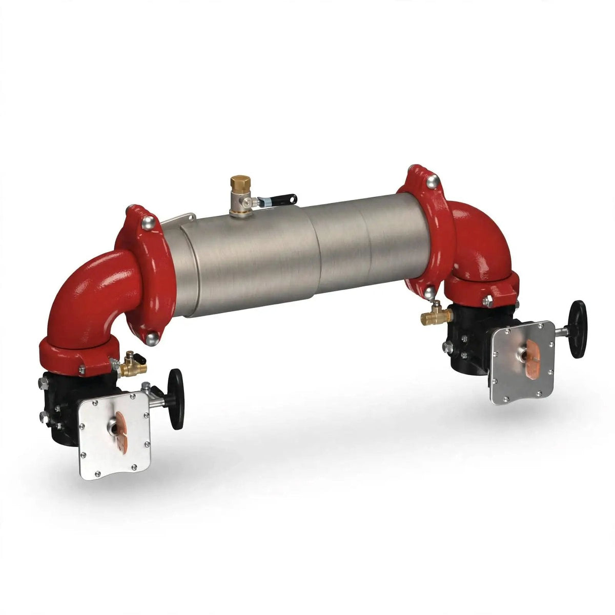 6" Ames Double Check Backflow Preventer Valve for Water Systems