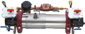 6" Double Check Detector Backflow Valve by Ames Backflows