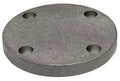 6" X 11" Black Cast Iron Companion Flange for Fire Protection