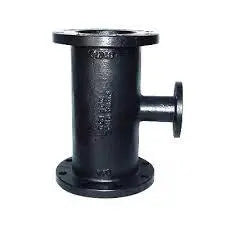 6" X 4" Domestic Galvanized Cast Iron Flange Red